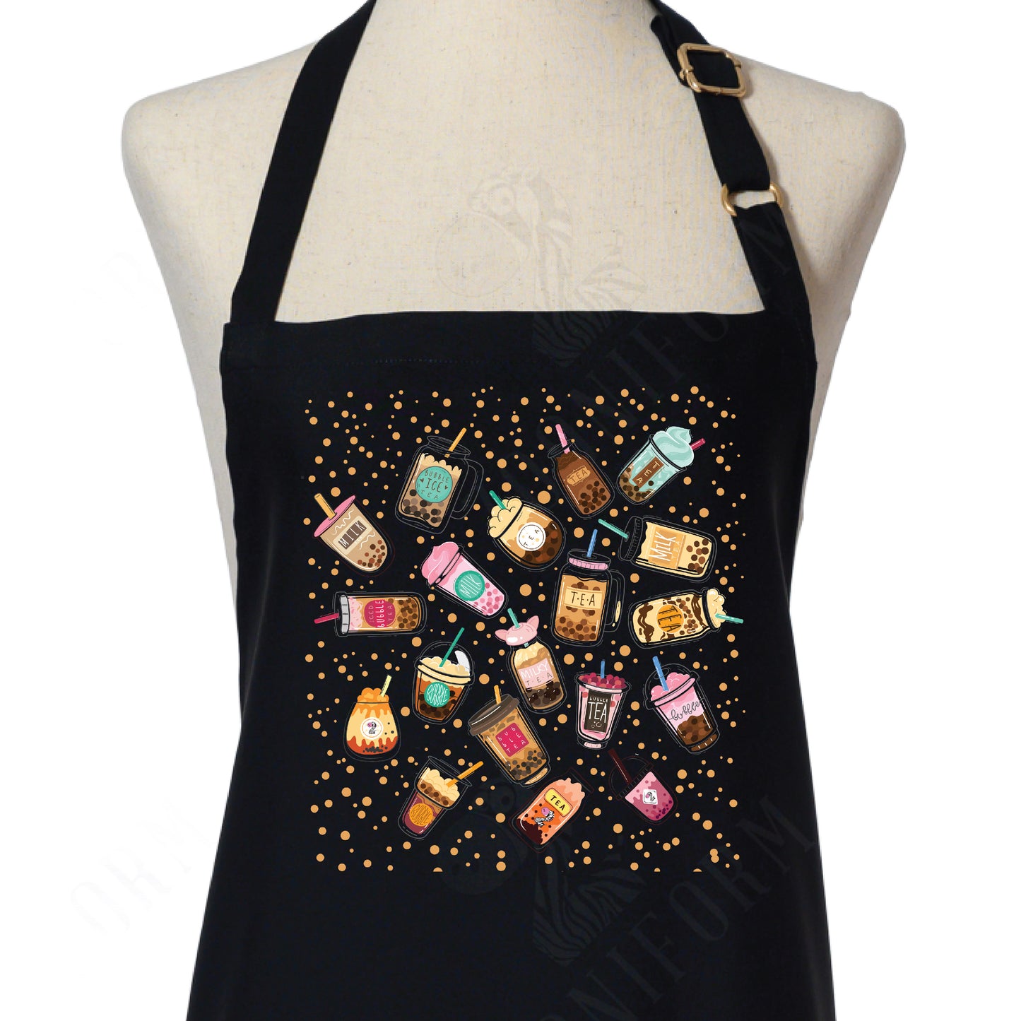 Boba Tea Enthusiast Apron