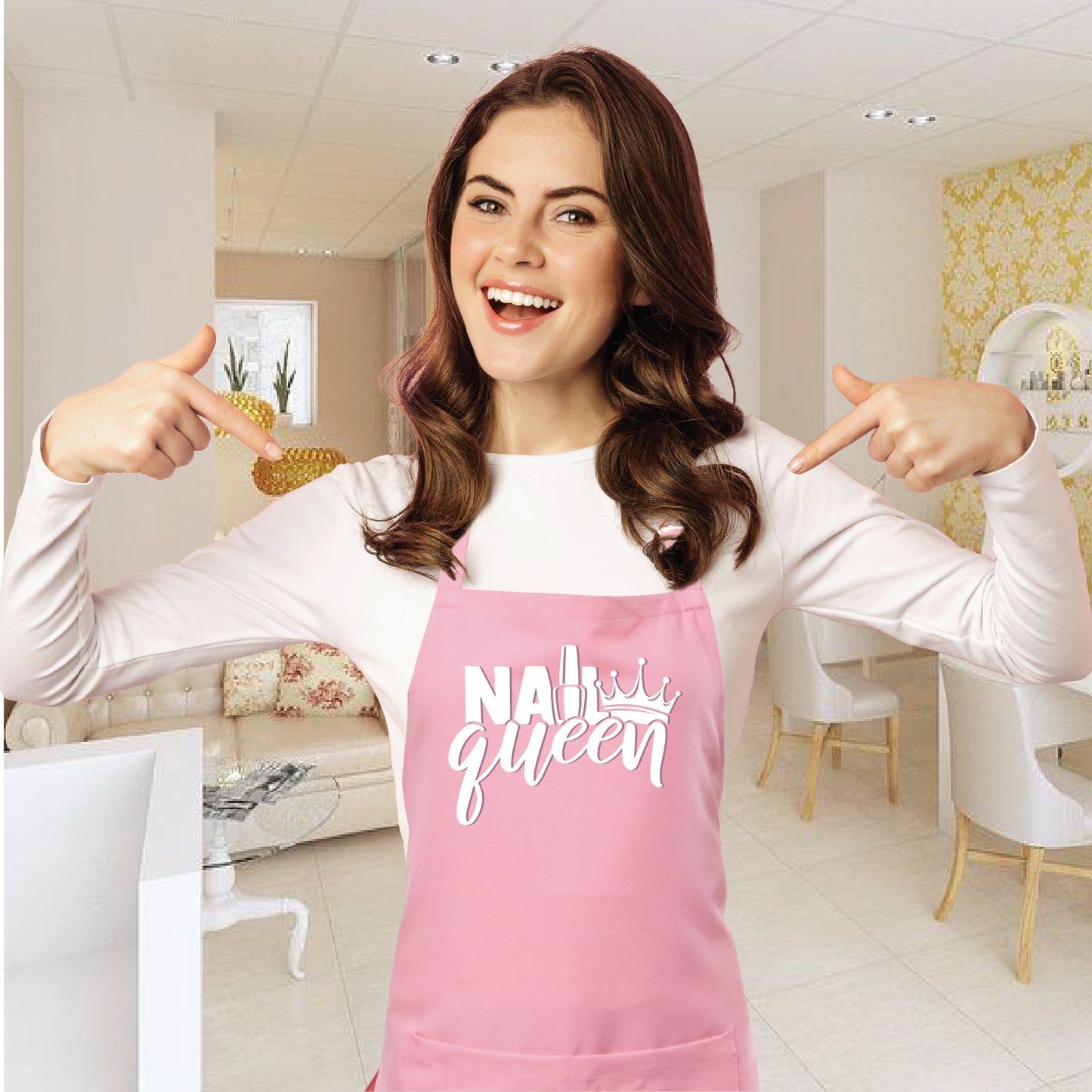 "Nail Queen" Apron