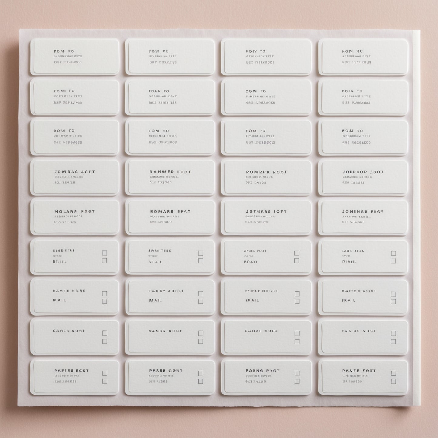 Mailing Labels