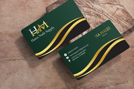 Business Card - No Round Corners