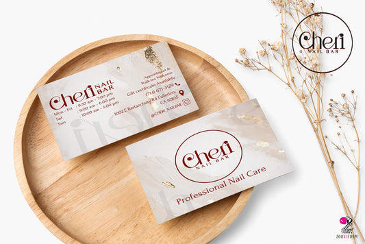 Business Card - No Round Corners