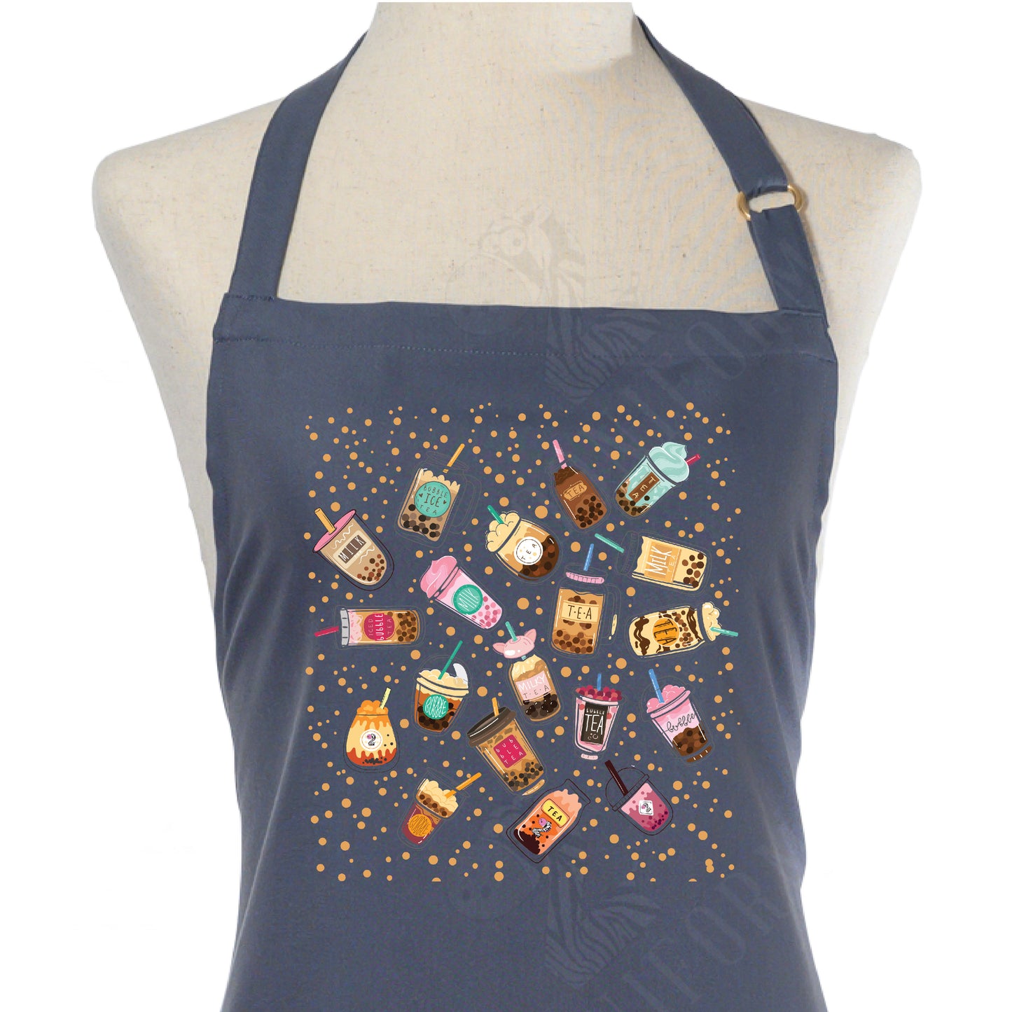 Boba Tea Enthusiast Apron