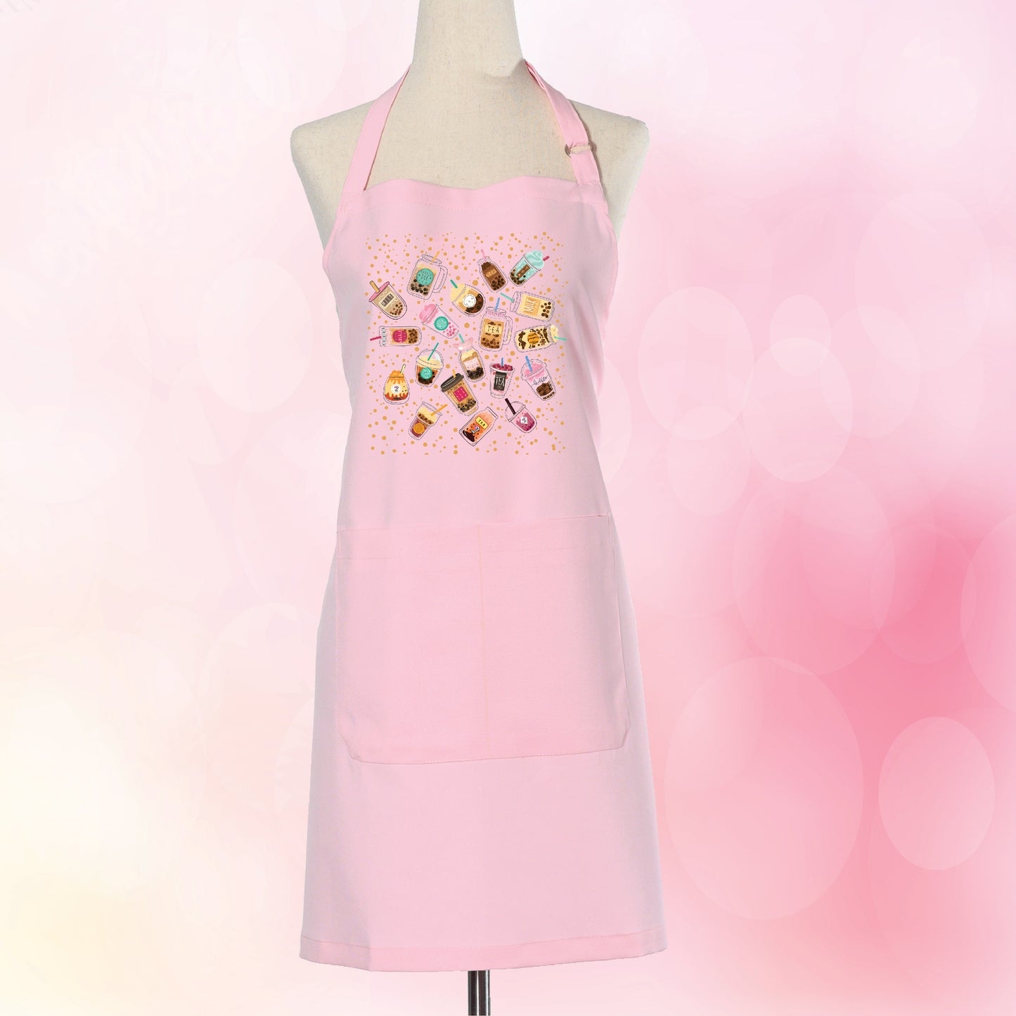 Boba Tea Enthusiast Apron