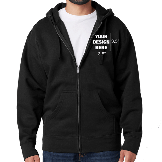 FULL-ZIP HOODIE - CUSTOM PRINTING