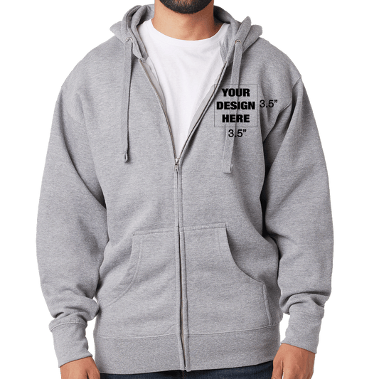 FULL-ZIP HOODIE - CUSTOM PRINTING