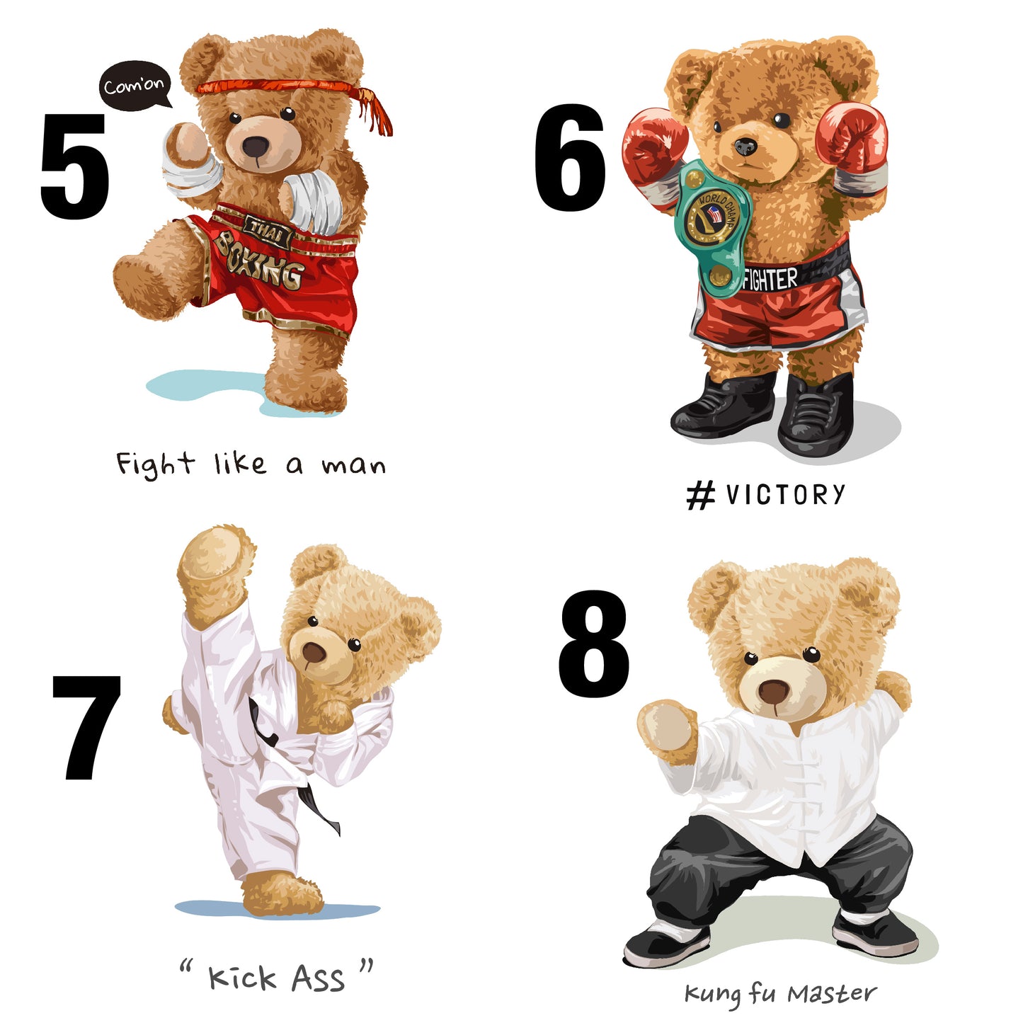 Teddy Bear Plays Sport Unisex T-shirt