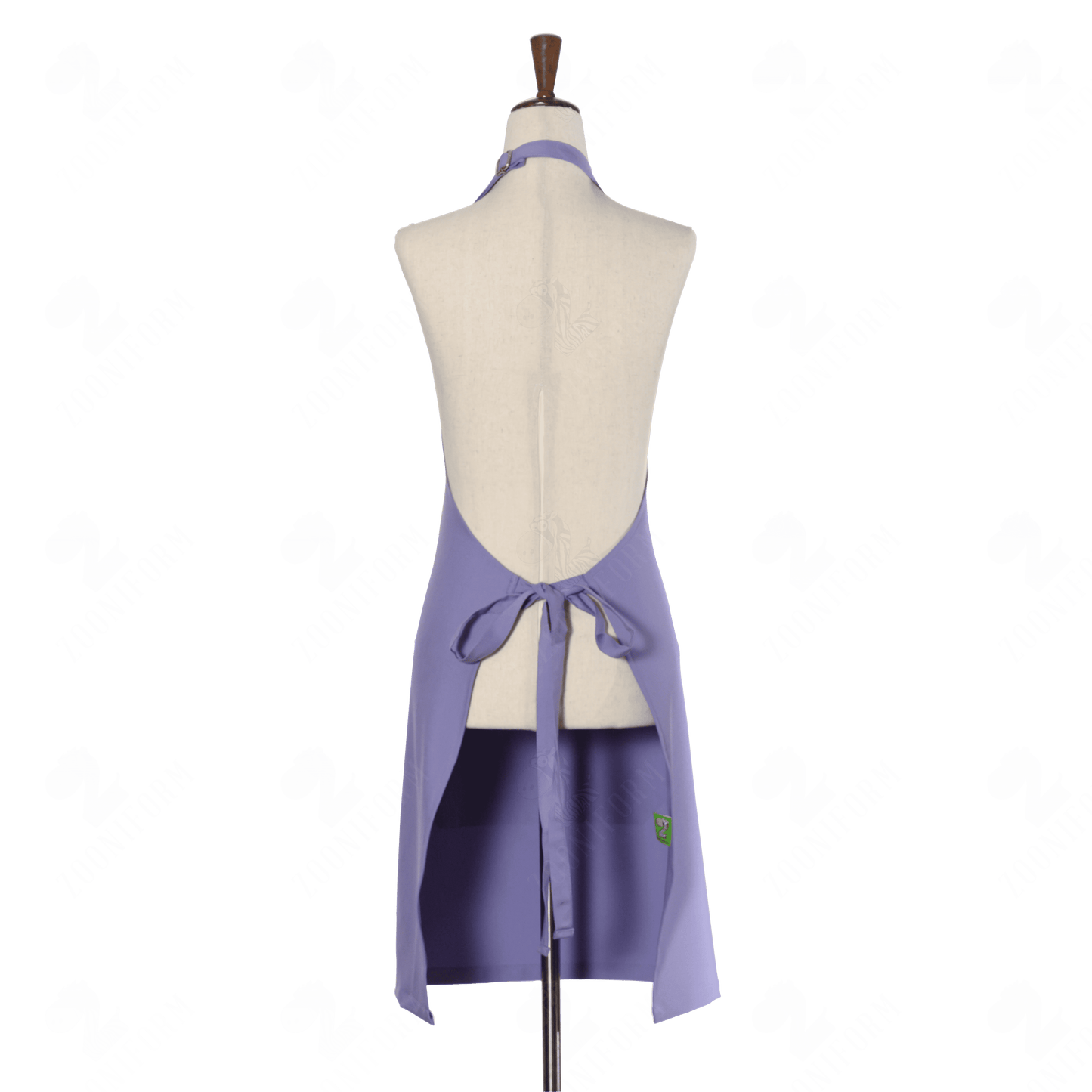 Lavender Bib Apron Two Pockets