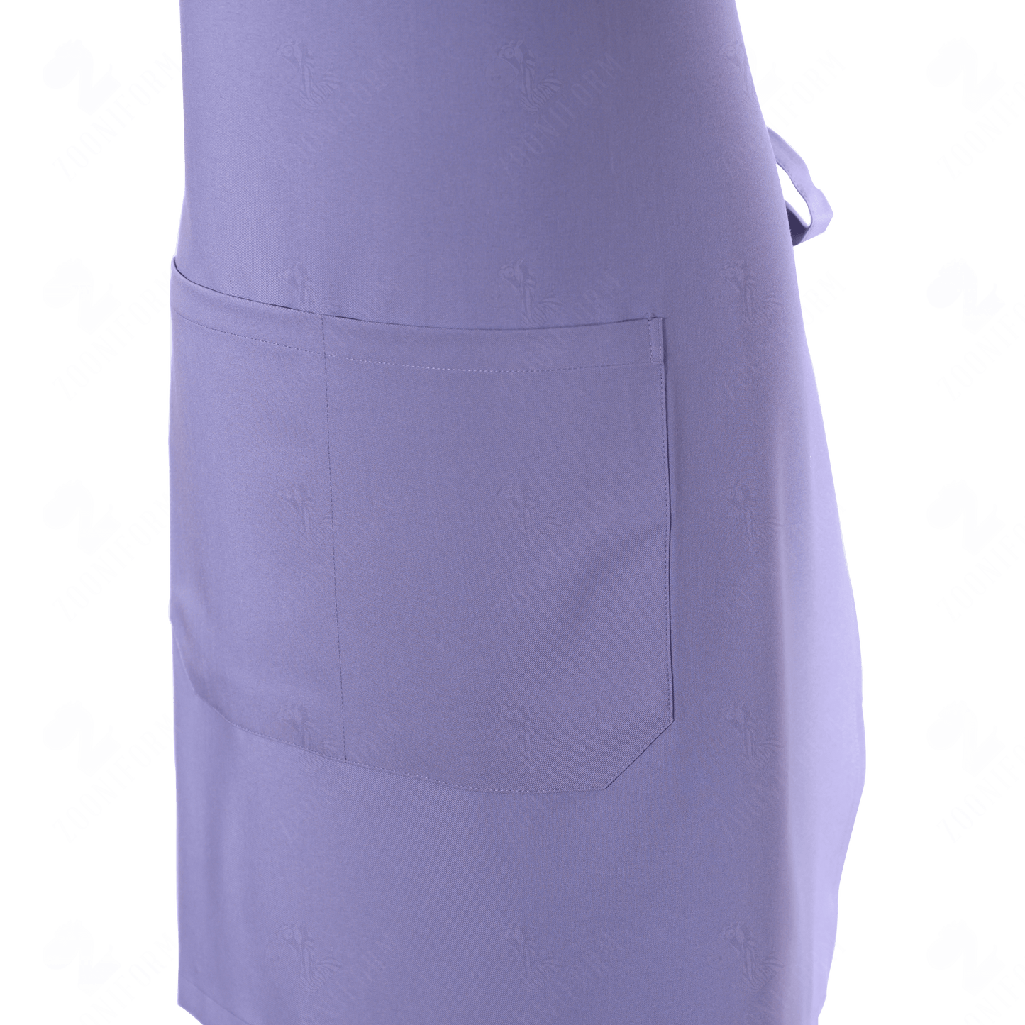 Lavender Bib Apron Two Pockets