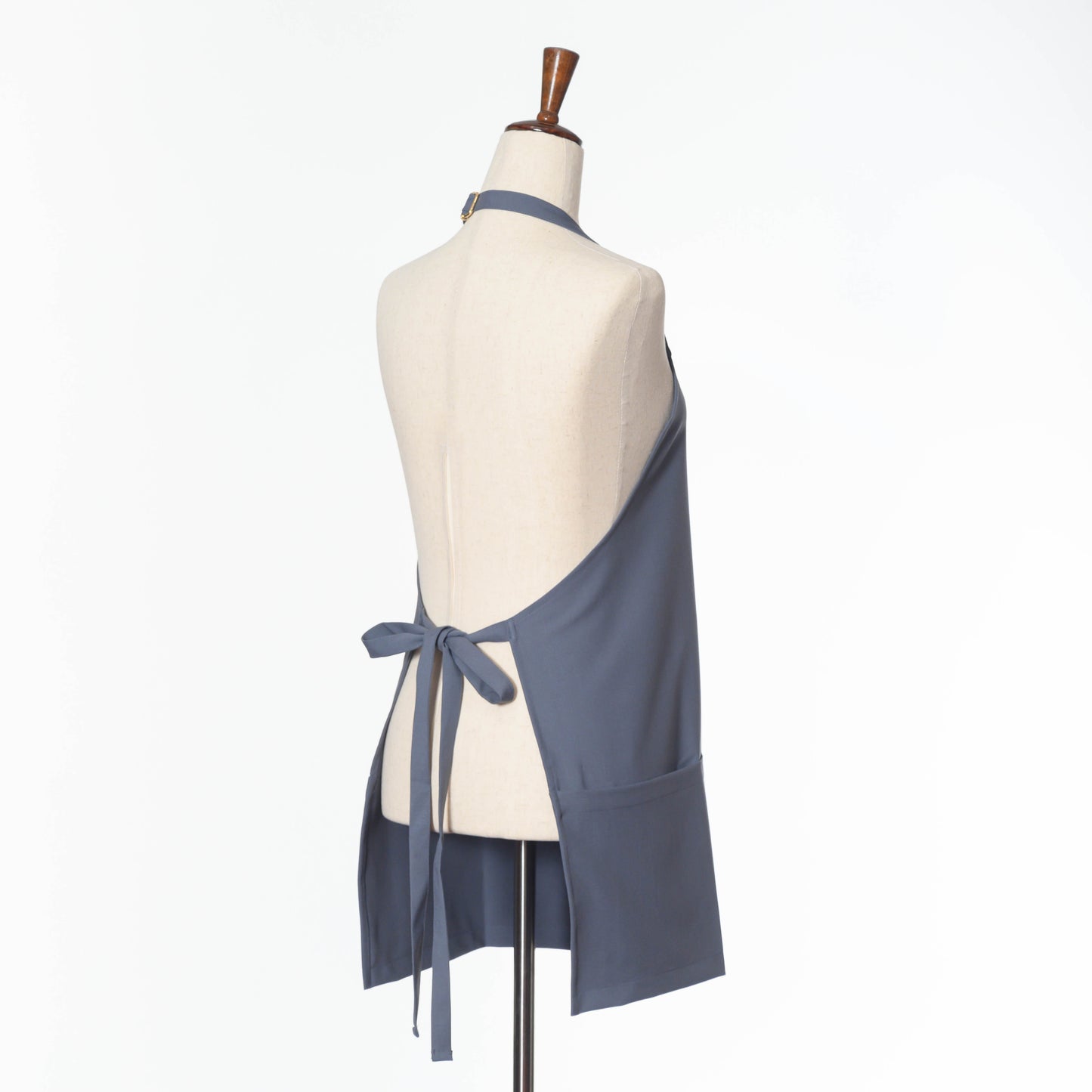 Bib Apron with Three Pockets, Adjustable Neck Strap
