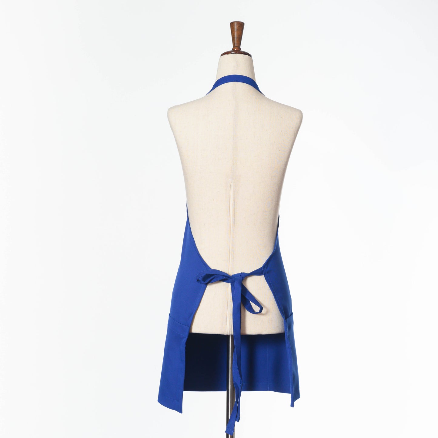 Bib Apron with Three Pockets, Adjustable Neck Strap
